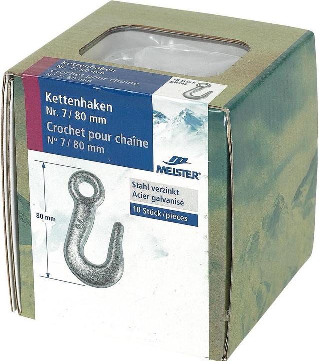 Actual product image Meister Chain hook (0.08 m)