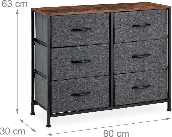 Productafbeelding Relaxdays Ladekast (80 x 30 x 63 cm)
