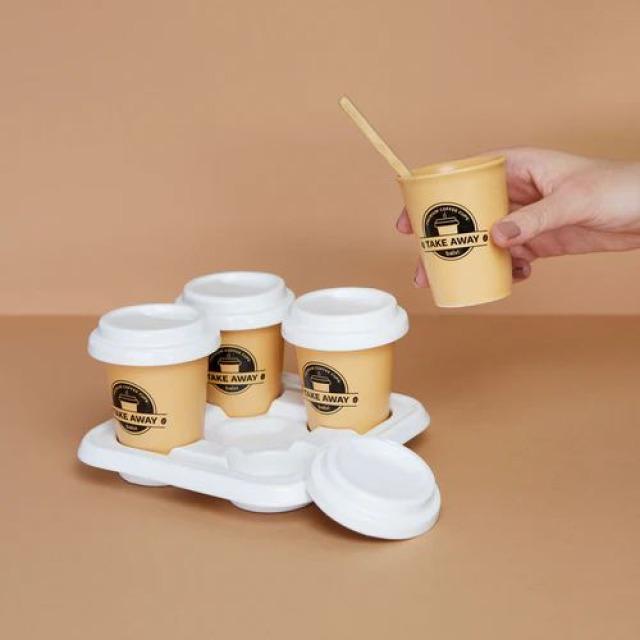 Actual product image Balvi Kaffeetassen-Set - Take Away (4x)