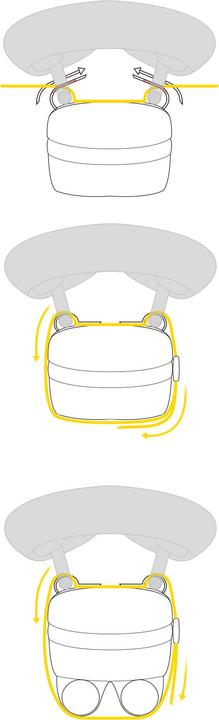 Actual product image Topeak Elementa SeatBag Slim M, Black (Saddle bag)