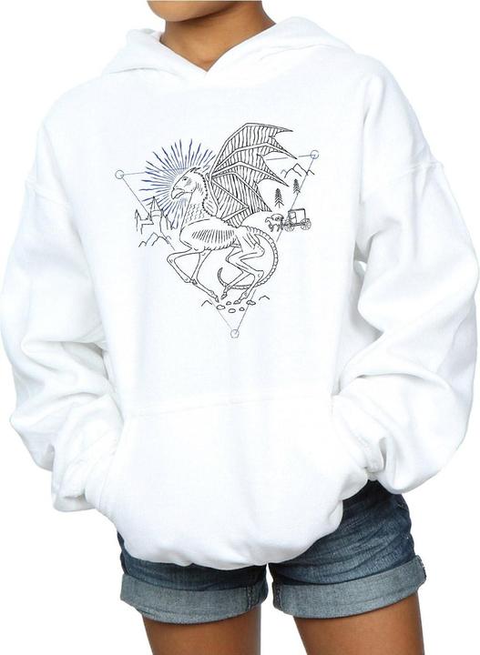 Image du produit - Sweat à capuche THESTRAL LINE ART - Fille (128)