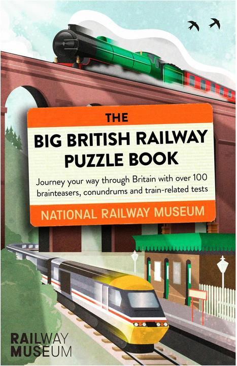 Actual product image The Big British Railway Puzzle Book (English, National Railway Museum, 2020)