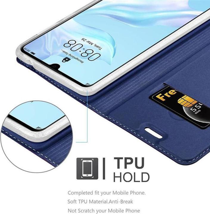 Actual product image Cadorabo Book Classy Style Cover (Huawei P30)