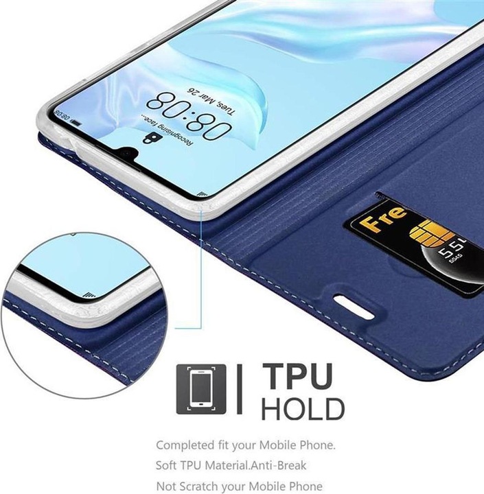 Image du produit Cadorabo Book Classy Style Cover (Huawei P30)