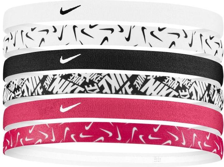 Nike Bedruckte Stirnbänder, 6er-Pack