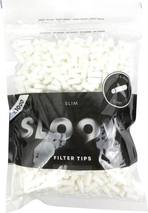 Produktbild Sloow Slim Zigarettenfilter 6 mm (1000 Stk)