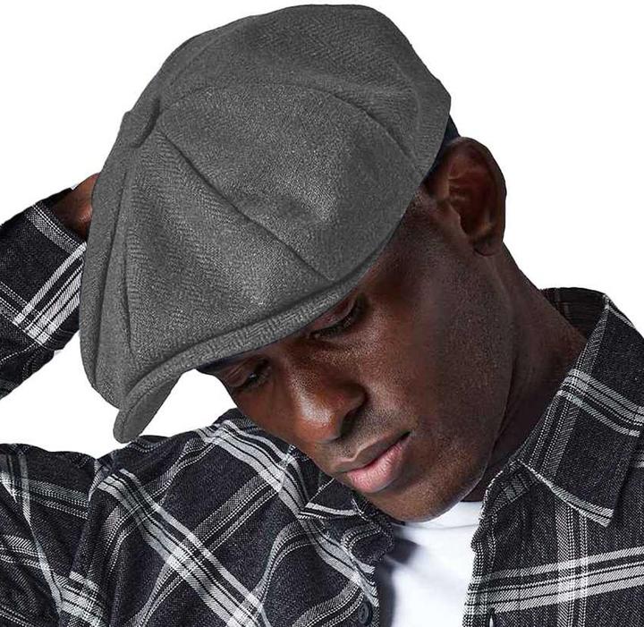 Produktbild Beechfield Erwachsene Heritage Baker Boy Mütze (L, XL)