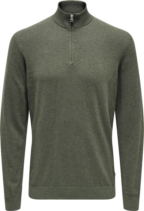 Only & Sons Normal geschnitten Rundhalsausschnitt Pullover Strickpullover (XL)