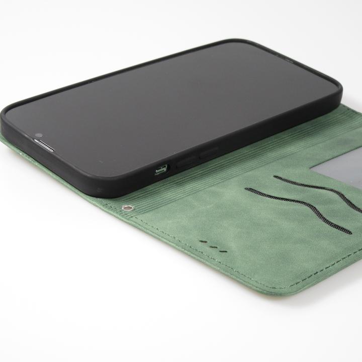 Produktbild PhoneLook Leder Tasche Flip Wallet vintage mit Magnetverschluss und Kartenhalter (Apple iPhone 13)