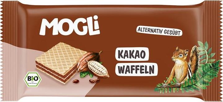 Actual product image Mogli Cocoa waffles (15 g)