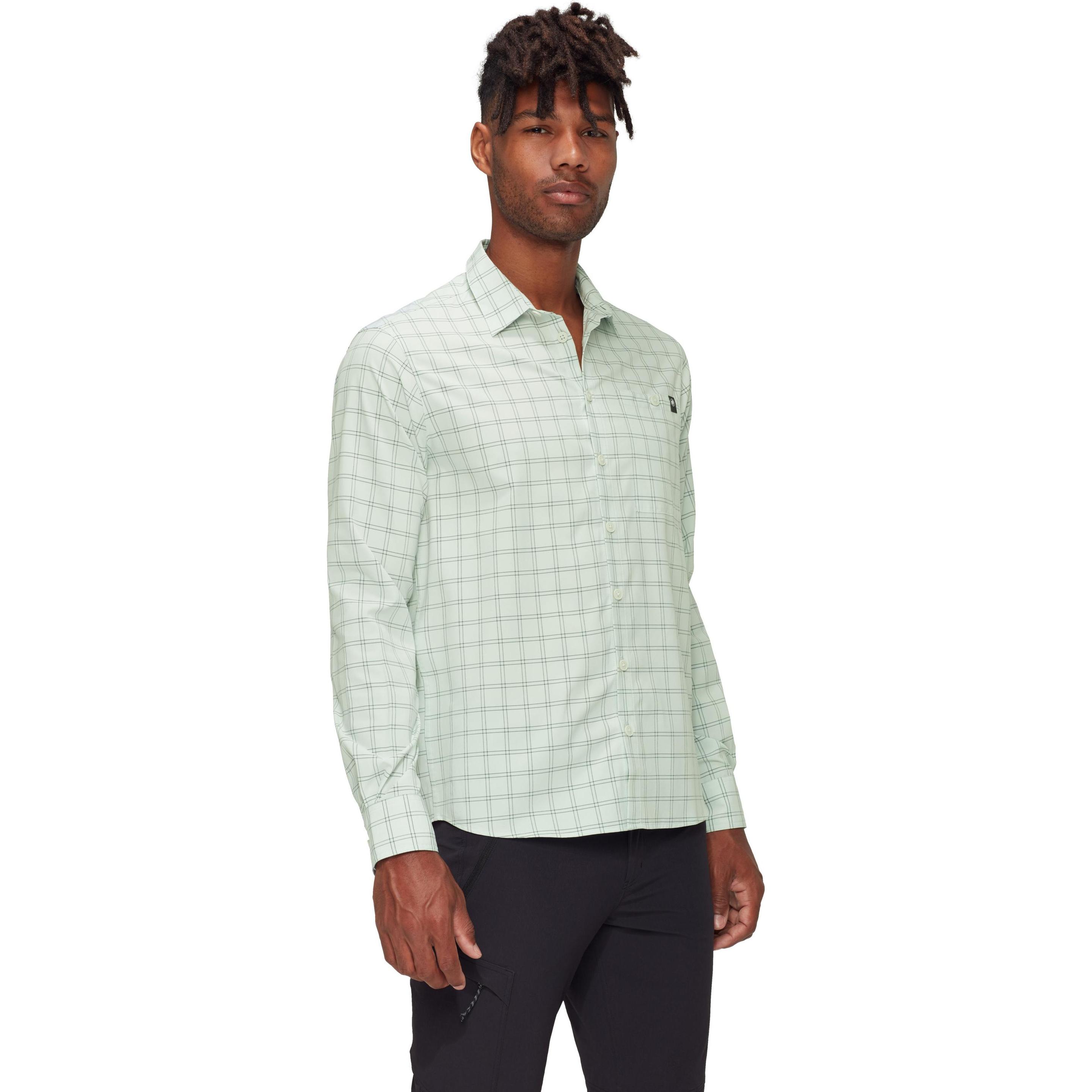 Thumbnail - Mammut, Herren, Hemd, Lenni Longsleeve Shirt Men, Grau, (L)
