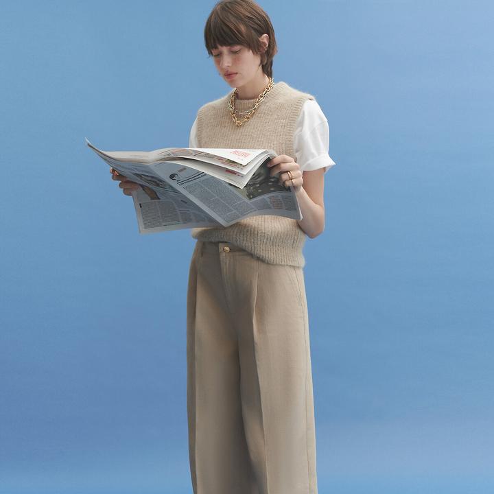 Immagine prodotto La Redoute Collections Canotta in filato misto alpaca (XS)