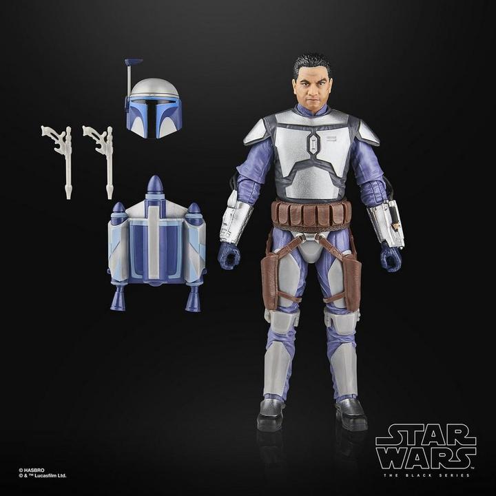 Produktbild Hasbro Star Wars Episode II Black Series Actionfigur Jango Fett 15 cm