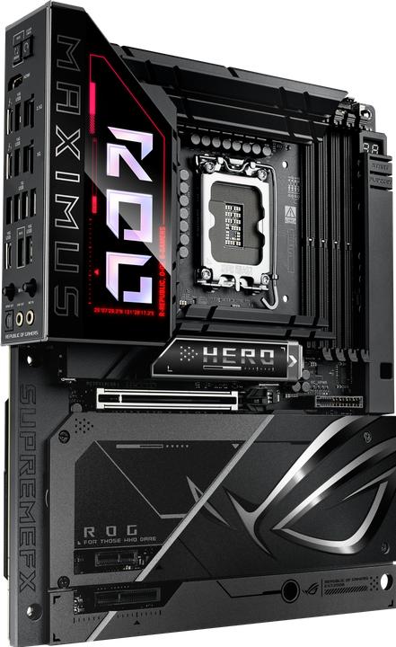 Produktbild ASUS Rog Maximus Z890 Hero Btf (LGA 1851, Intel Z890, ATX)