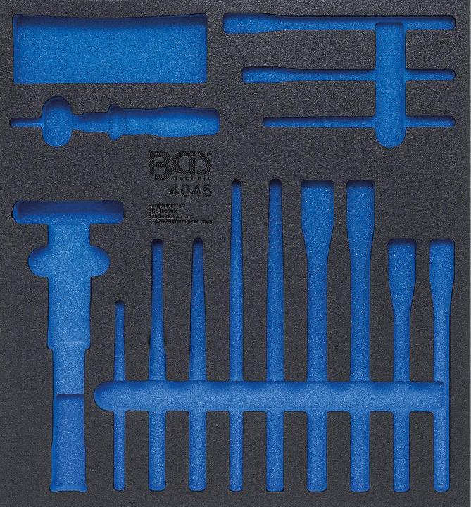 Actual product image BGS Tool Tray 2/3, empty for 4045