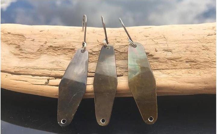 Roger Wyss Onix Perlmutt Micro Spoon Sarg, 1,5-3g (5 cm)