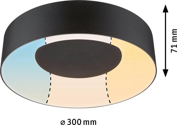 Actual product image Paulmann Casca ceiling light (2100 lm)