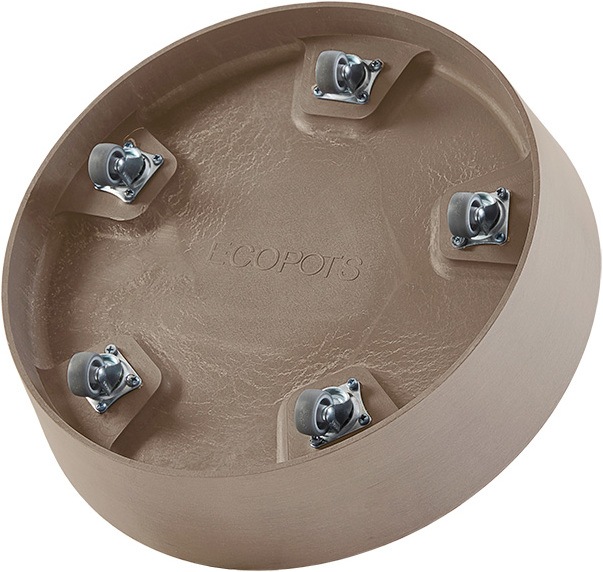 Actual product image Ecopots Saucer on Wheels