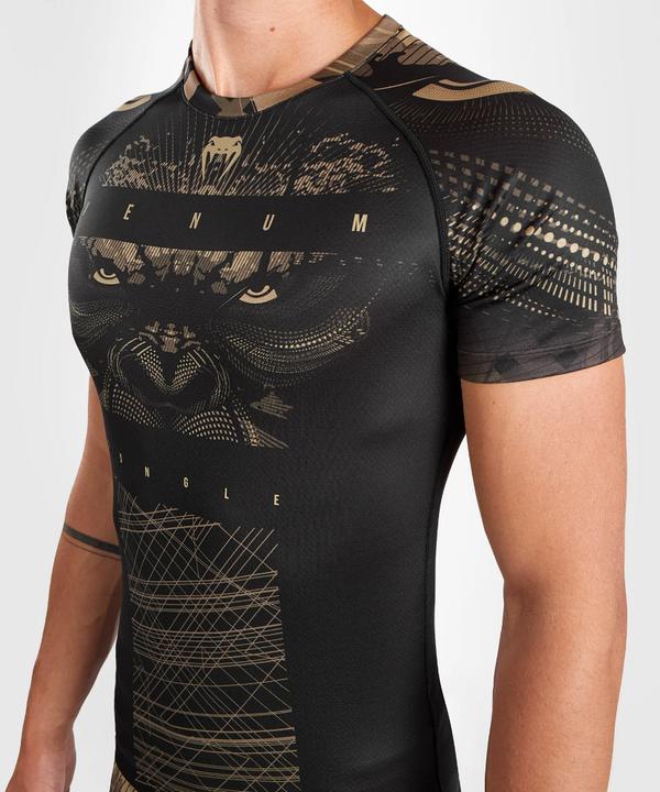 Produktbild Venum Gorilla Jungle Rashguard Short Sleeves - Black/Sand (S)