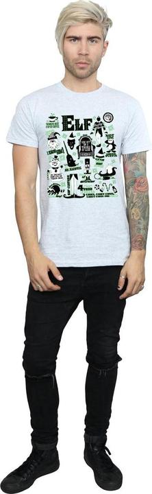 Produktbild Elf Infographic Poster TShirt (S)