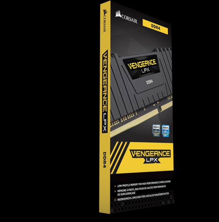 Productafbeelding Corsair Vengeance LPX (1 x 16GB, 2400 MHz, DDR4 RAM, DIMM 288 pin)