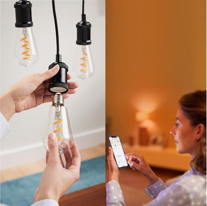 Actual product image WiZ Tunable White Color Edison (E27, 6.30 W, 470 lm, 1 x, E)
