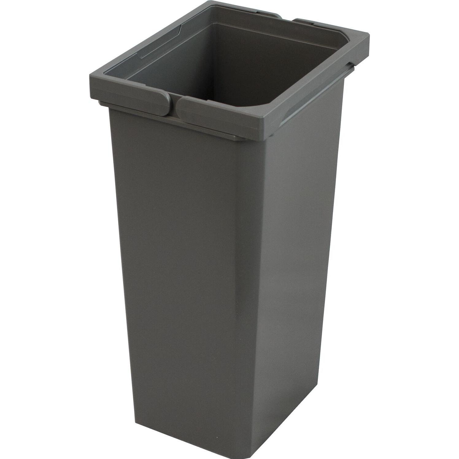 Vauth-Sagel VS ENVI Free Eimer 12,5 Liter Kunststoff lavagrau, Abfalleimer, Grau