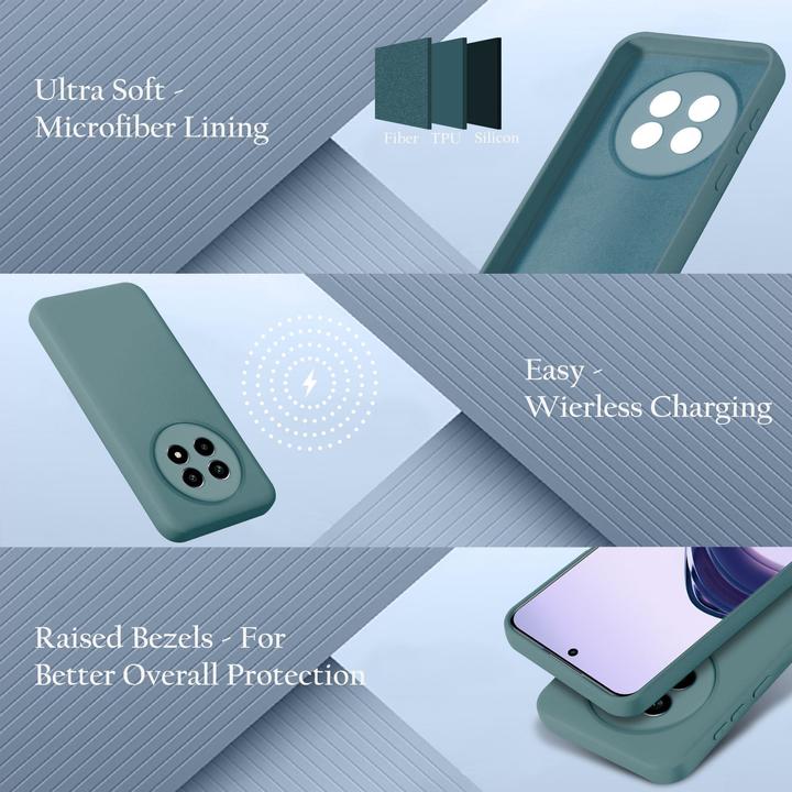 Image du produit Cadorabo Coque pour Realme 13 PRO 5G TPU Liquid Silicone Case