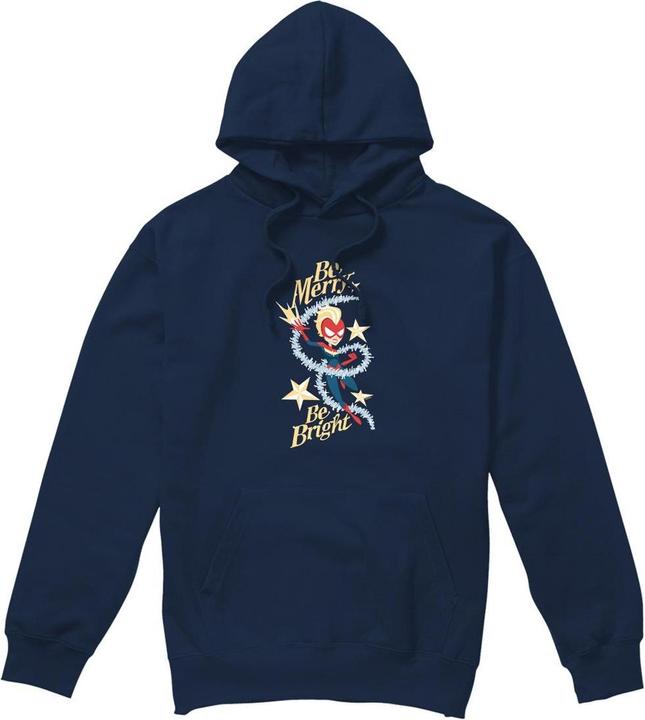 Produktbild Captain Marvel Be Merry Be Bright Kapuzenpullover (S)
