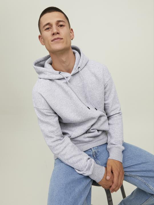 Actual product image Jack & Jones Drawstring Loopback Hoodie (S)