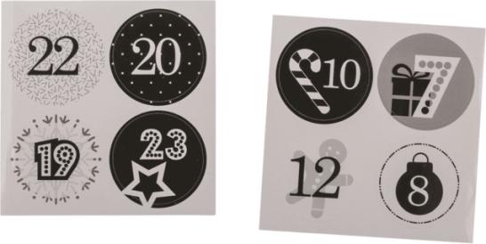 Produktbild Out of the blue DIY Adventskalender zum Befüllen