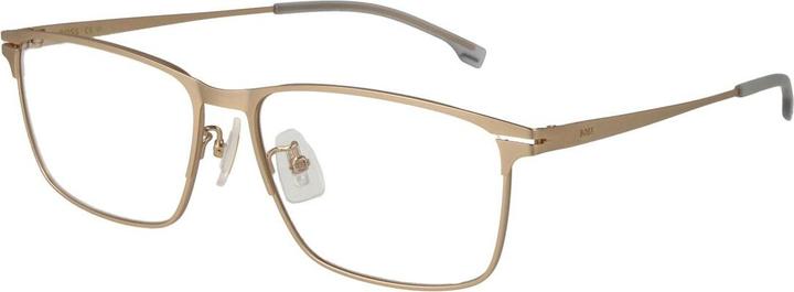 Actual product image Hugo Boss Gold Rectangle Optical Frames (no correction)