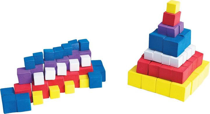 Actual product image Colorations Self-adhesive foam blocks, 300 pieces.
