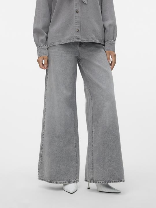 Image du produit Vero Moda VMANNET Mittlere Taille Weiter Beinschnitt Jeans Weit geschnitten (W28/L32)
