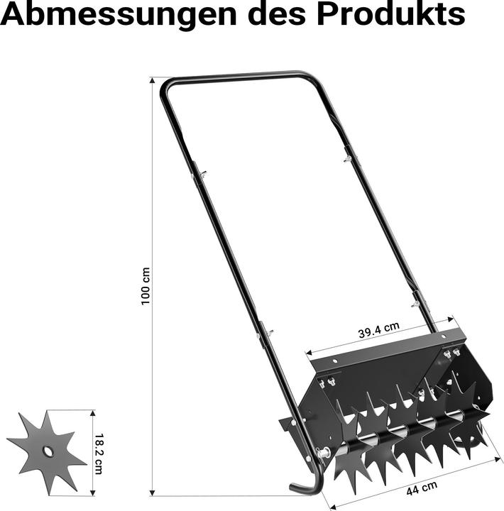 Produktbild Wiltec Rasenlüfter