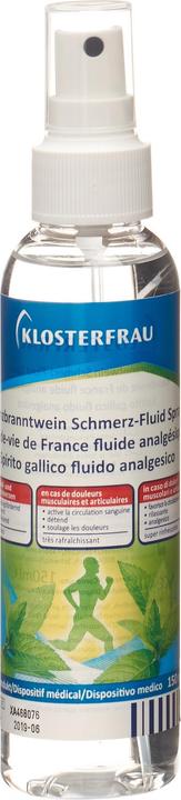 Actual product image Klosterfrau rubbing alcohol SchmerzFluid Spray (150 ml, Spray)