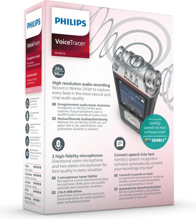 Actual product image Philips DVT6115 (8 GB)