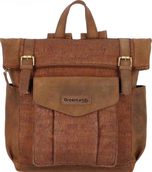 Image du produit Greenland Nature Nature Sac à dos en cuir 38 cm pour ordinateur portable (10 l)