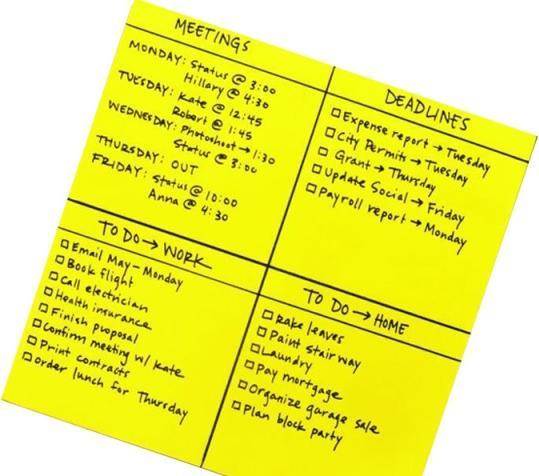 Image du produit Post-it Super Sticky (28 x 28 cm)