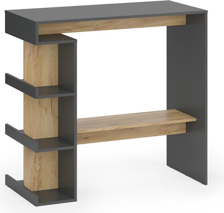 Charcoal, Gold power oak