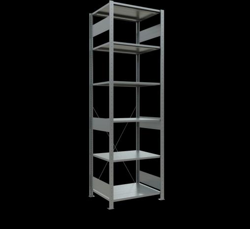 Actual product image Schulte Lagertechnik MULTIplus150 basic racking system with cross braces