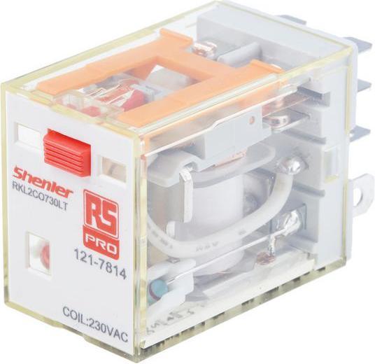 Produktbild RS PRO Miniature Power Relay 10A DPCO 230Vac