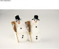 Image du produit Rayher Pompons, blanc, 6 pièces