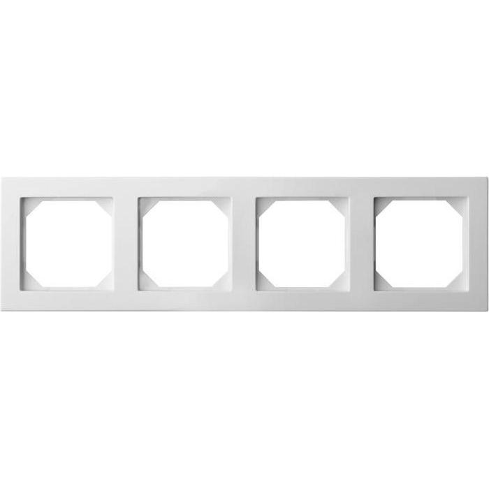 Liregus, Zubehör Schalterprogramm, Frame 4 Seats White