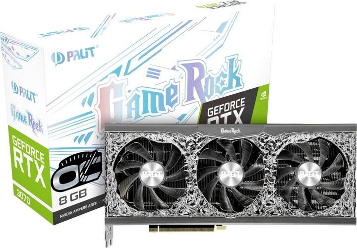 Produktbild Palit GeForce RTX 3070 Gamerock OC (8 GB)