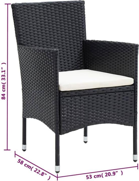 Produktbild vidaXL Gino (53 x 58 x 74 cm)