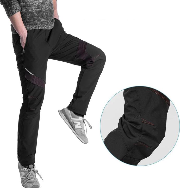 Produktbild Rockbros Patrol Cycling Windproof Sports Pants Size L - Black (L)