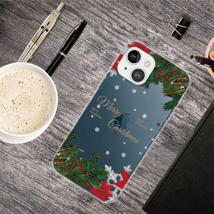 Immagine prodotto Cover-Discount iPhone 14 - Custodia in silicone Cover Buon Natale (Apple iPhone 14)