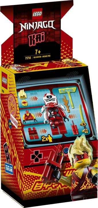 Produktbild LEGO Avatar Kai Arcade Kapsel (71714, LEGO Ninjago)