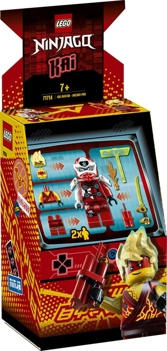 Immagine prodotto LEGO Avatar Kai Arcade Capsule (71714, LEGO Ninjago)